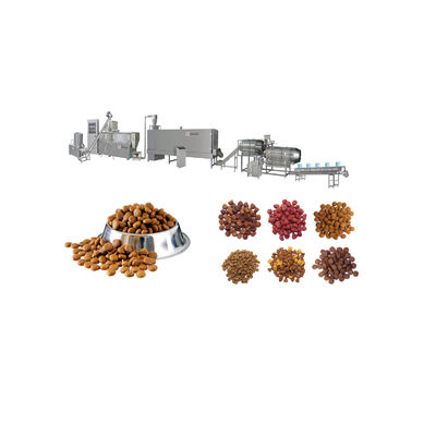 Otomatik Kuru Köpek Maması Üretim Makinesi 500-600KG/S