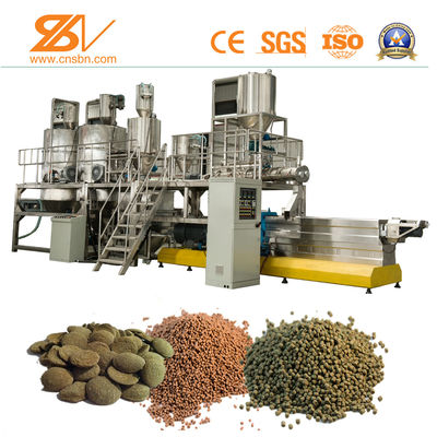Automatic Fish Feed Processing Machinery With SGS Certification
