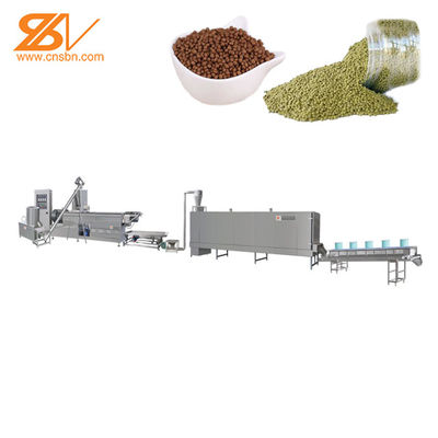200-260 Kg/H Yüzen Balık Yemleri Pellet Yapma Makinesi Balık Yemleri Üretim hattı