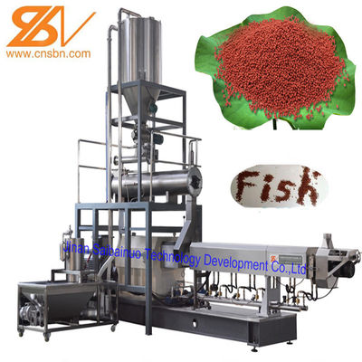 Floating Fish Feed Manufacturing Machinery Fish Food Production Processing Line