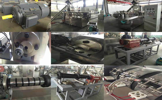 Tamamen genişletilmiş evcil hayvan besleme makinesi Çin'deki Saibainuo şirketi