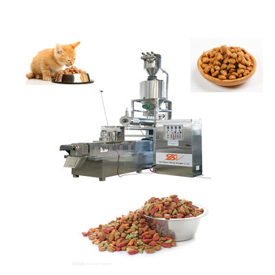Kolay Yüksek Otomasyon Pet Food İşleme Tesisi Istikrarlı Performans