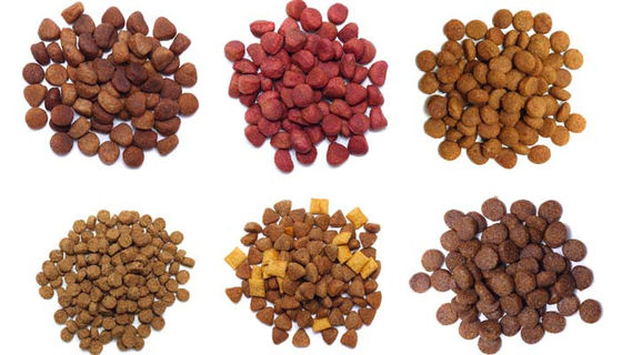 Evcil hayvan köpek kedi gıda işleme hattı 250 kg/saat