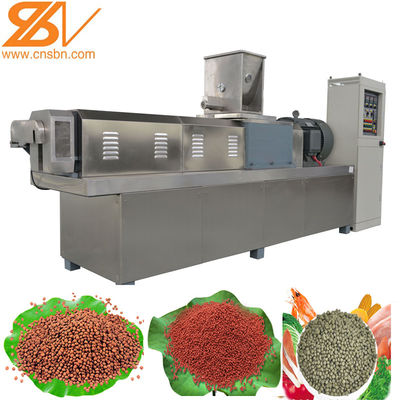 100kg-6t/H Fish Feed Extruder Pellet Machine Production Line Low Electricity