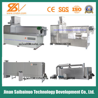 Hayvan Kuru Mama Evcil Hayvan Ödül Maması Makinesi Ekstrüder Ekipman BV Sertifikası