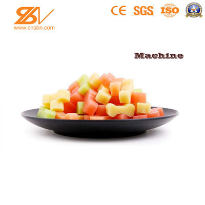 Yarı Nemli Köpek Ödül Maması Makinesi Paslanmaz Çelik Gıda Sınıfı Malzeme