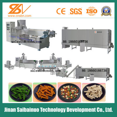 Çift Renkli Evcil Hayvan Tedavi Makinesi, Köpek Çiğneme Ekstruder Makinesi Kedi Tedavi Çubuğu