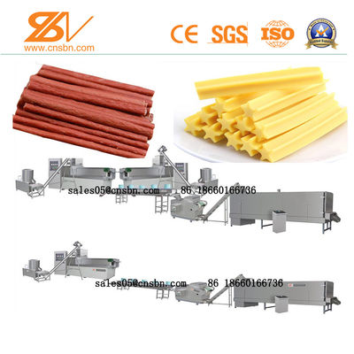 Yumuşak Çiğneme Köpek Sakız Evcil Hayvan Ödül Makinesi Kedi Ödül Ekstrüderi