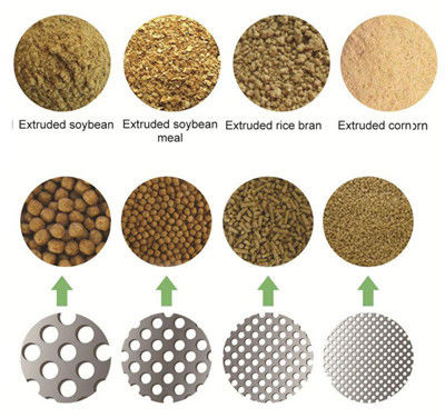 Çok fonksiyonel 120KW 260kg/h Pet Food Ekstrüder Makinesi