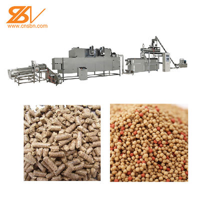 3000-3500kg/h Pellet Mill Balık Beslenme Ekstrüörü Yüzücü Balık Beslenme Tesisi