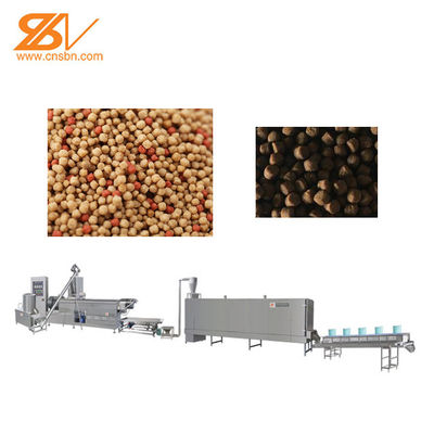 1 ton - 3 ton/saat Balık Yemleri Ekstrüder Balık Yemleri Üretim Makinesi