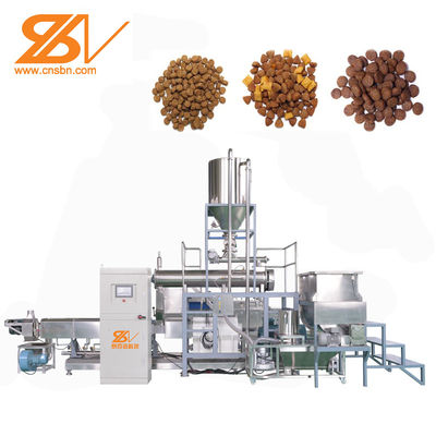 Full Automatic CE Certificate Dog Food Extruder Pet Food Processing Line