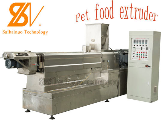 Siemen Motor 200kw 500kg/H Pet Food Ekstrüder Makinesi
