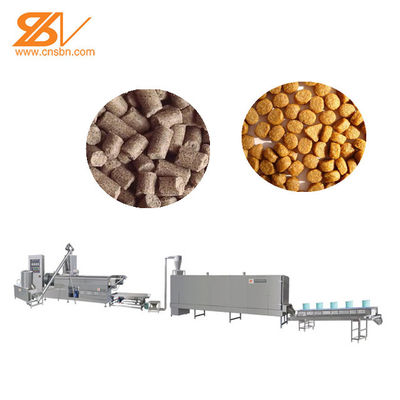 150-180KG/H Karides Balık Besleyici Yüzen Pellet Yapma Makinesi Çift vida