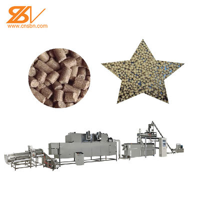 Yüzen Balık Besleme Pellet Makinesi Yüksek Performanslı